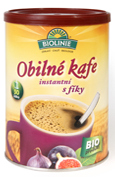 Biolinie Instantn obiln kafe s fky, 100g